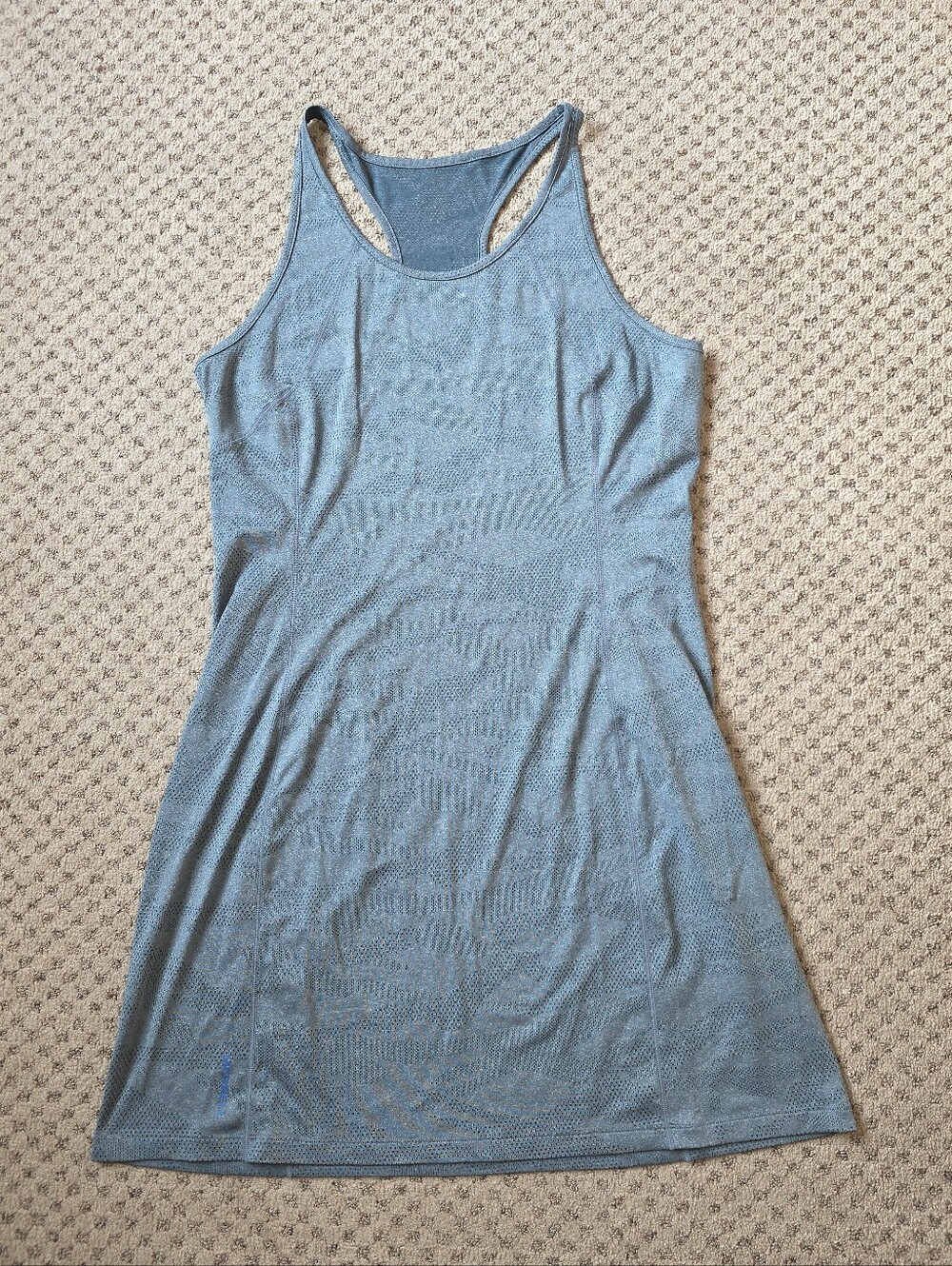 Merrell Dusty Blue Racerback Tank Dress